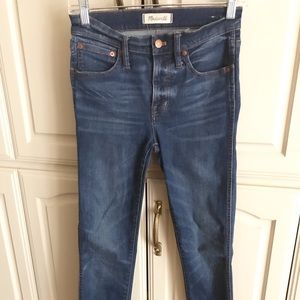 Madewell 9” High Rise Skinny Jeans